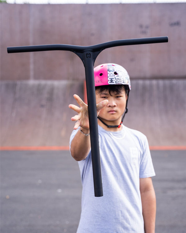CORE SL2 Aluminium IHC Scooter Bar 620mm - Black - Skatewarehouse.co.uk