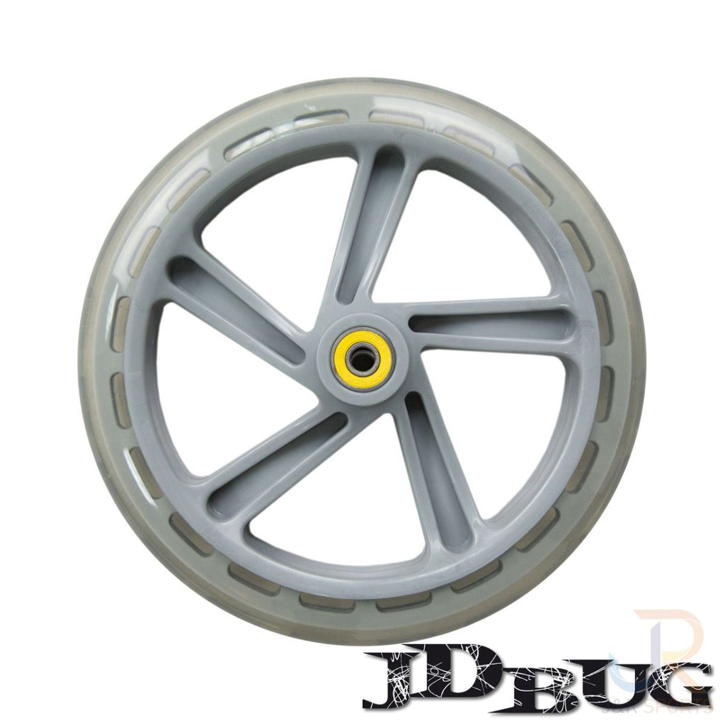 JD Bug Street 200 inc Bearings - 200mm Clear Scooter Wheels