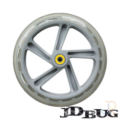 JD Bug Street 200 inc Bearings - 200mm Clear Scooter Wheels