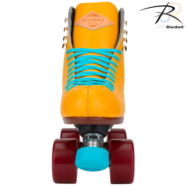 Riedell Crew Turmeric Yellow Quad Skates - Skatewarehouse.co.uk