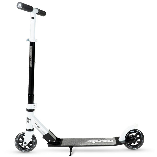 Madd Gear Rush 125 - White/Black Complete Scooter - Skatewarehouse.co.uk