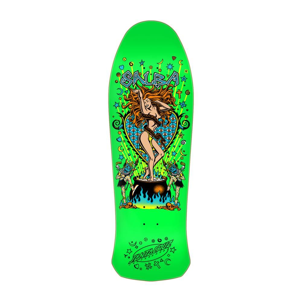 Santa Cruz Reissue Salba Witch Doctor Skateboard Deck
