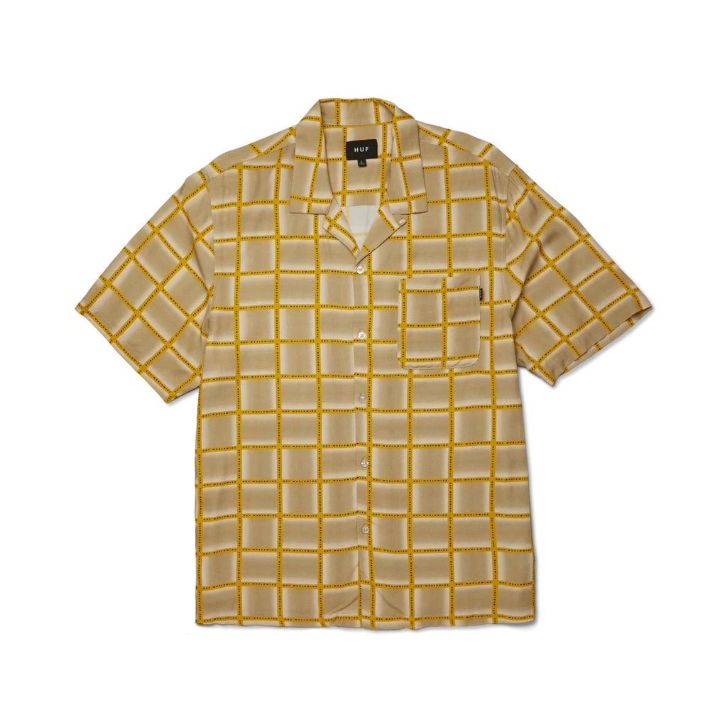 HUF Flynn S / S Resort Shirt (Mustard)