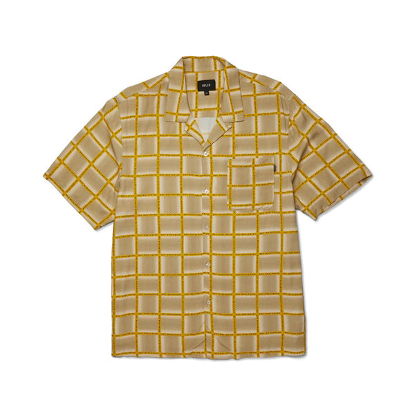 HUF Flynn S / S Resort Shirt (Mustard)