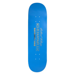 Sci-Fi Fantasy Neoliberal Hellscape (Blue) Skateboard Deck - 8.5"