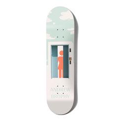 Girl Peekaboo Andrew Brophy Skateboard Deck - 8.0" - Skatewarehouse.co.uk