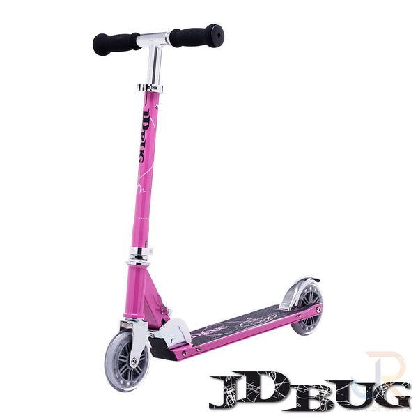 Jd Bug Classic Street 120 - Pastel Pink Complete Scooter - Skatewarehouse.co.uk