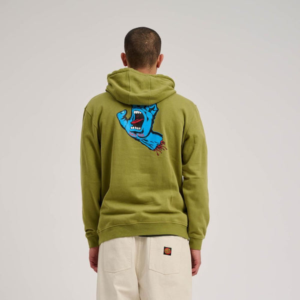 Santa Cruz Hood Screaming Hand Chest Hood - Iguana - Skatewarehouse.co.uk