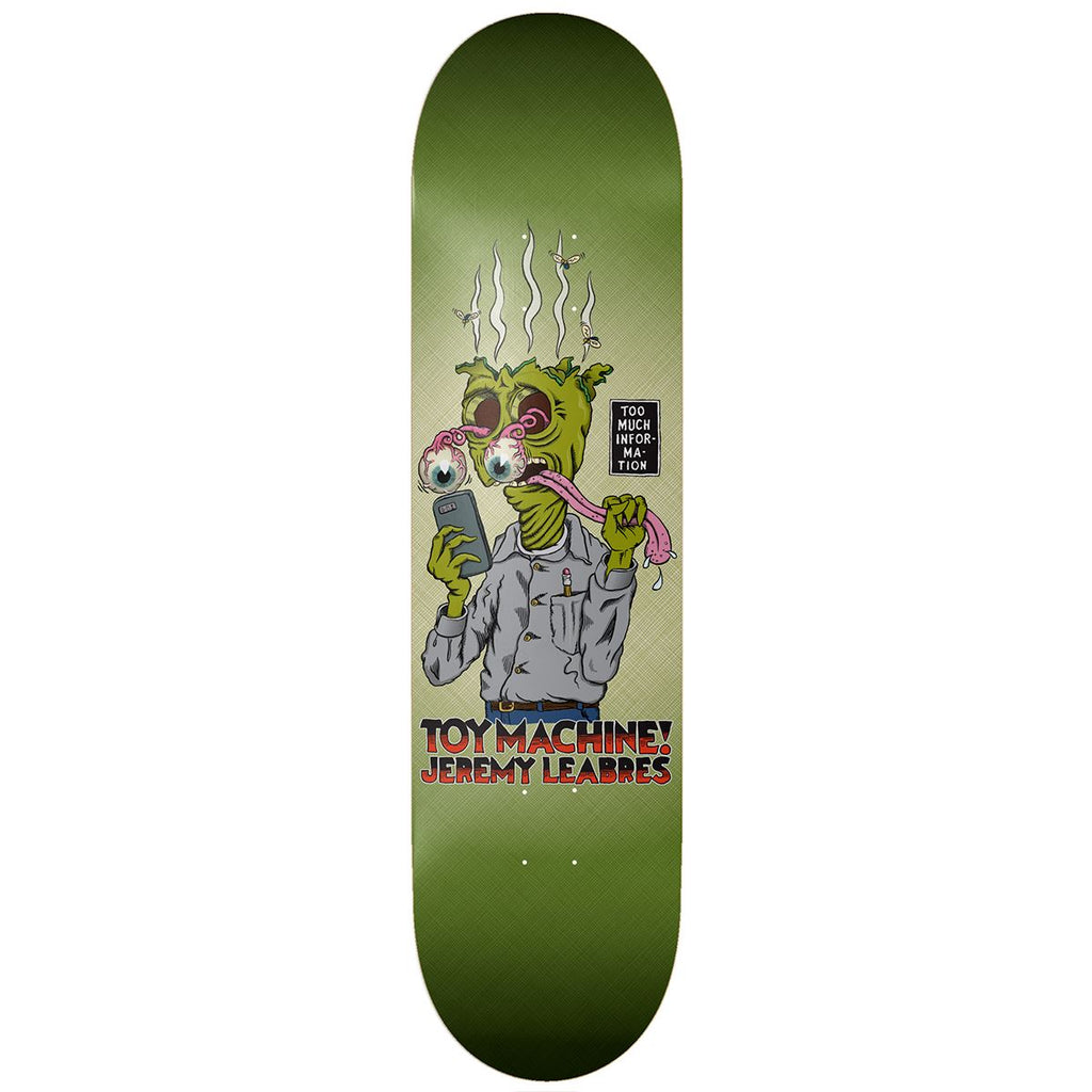 Toy Machine Jeremy Leabres 'Too Much' Skateboard Deck - 8.375"
