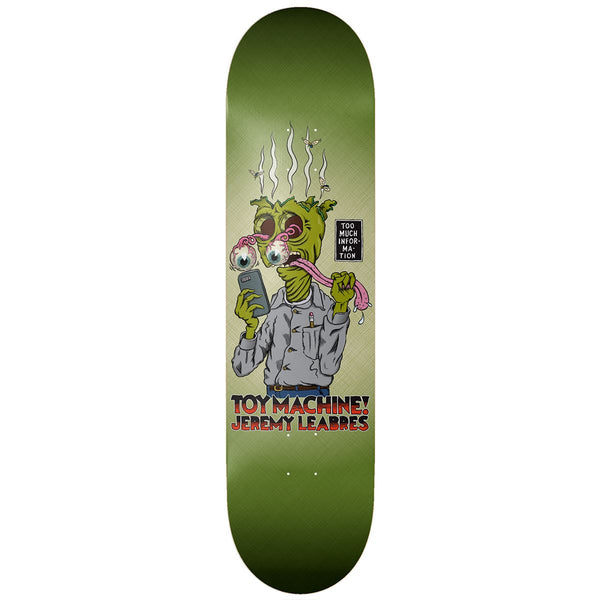 Toy Machine Jeremy Leabres 'Too Much' Skateboard Deck - 8.375"