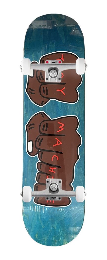 Toy Machine 'Fists' Assorted Woodstain (Spring '26) x Venom Custom Complete Skateboard - 8.25
