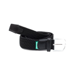 Magenta Braided Belt Black