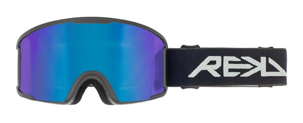 REKD Classic SnapFit Snow Goggle Kit - Black / Chromatic Sapphire - Skatewarehouse.co.uk