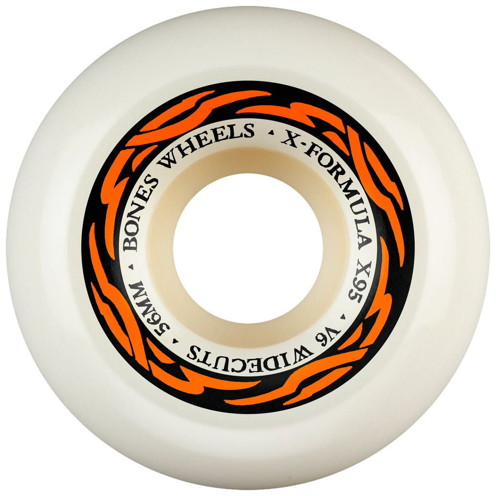 BONES X-Formula • 56mm • 95A • V6 Wide-Cut (Spring '26) Skateboard Wheels