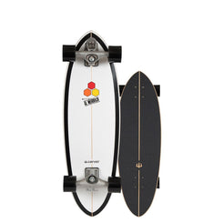 Carver CI Black Beauty Surfskate Cruiser Skateboard C7 - 9.75" x 31.75" - Skatewarehouse.co.uk