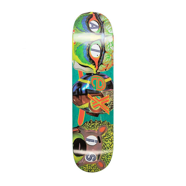 Alltimers Skateboard Alexis Sablone Mask Skateboard Deck - 8.0