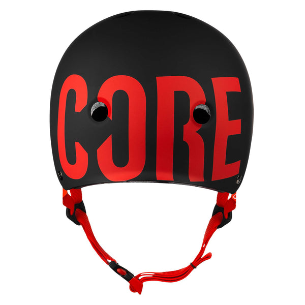 CORE Street Helmet - Black / Red