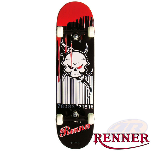 Renner A inc ABEC 5 & Black Trucks - A20 Blood Soaked Complete Skateboard