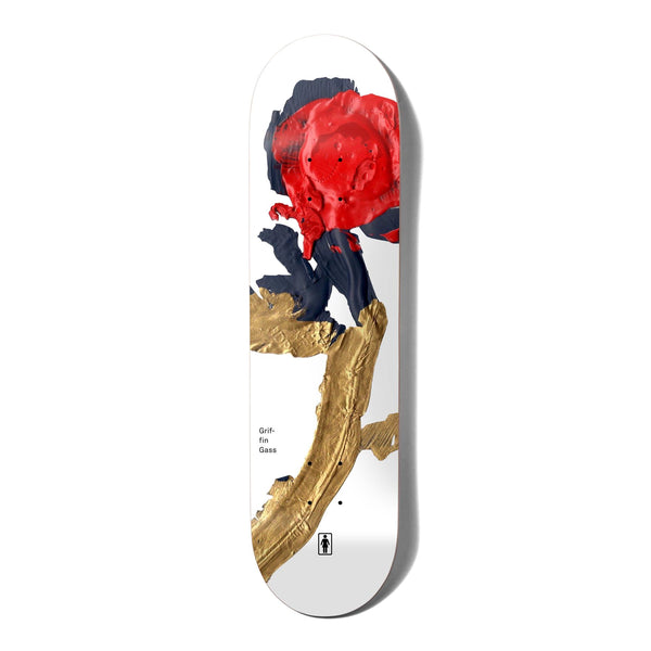 Girl Blooming Griffin Gass Skateboard Deck - 8.25