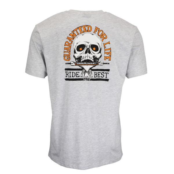 Independent T-Shirt RTB Reflect T-Shirt - Athletic Heather - Skatewarehouse.co.uk