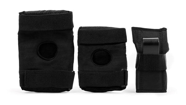 REKD Heavy Duty Triple Pad Set - Black - Skatewarehouse.co.uk
