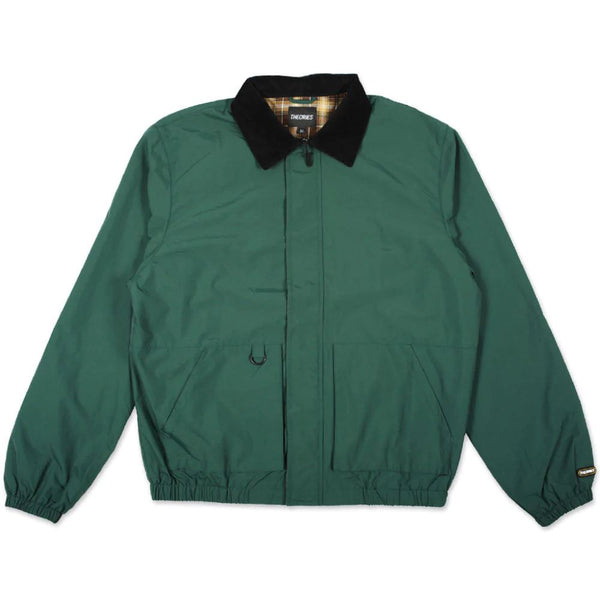 Theories Of Atlantis Fairway Nylon Jacket Mallard Green - Skatewarehouse.co.uk