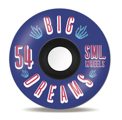 sml. Succulent Cruiser Blue Dreams V-Cut 92a Skateboard Wheels - 54mm