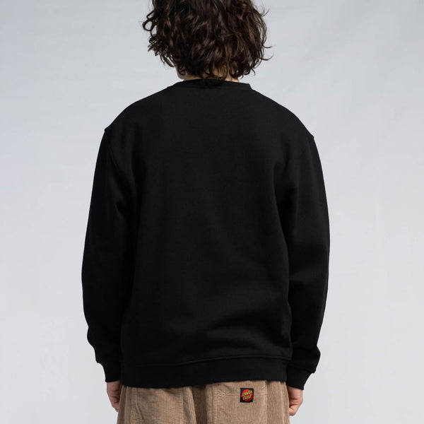 Santa Cruz Crew Screaming Scratched Hand Strip - Black - Skatewarehouse.co.uk