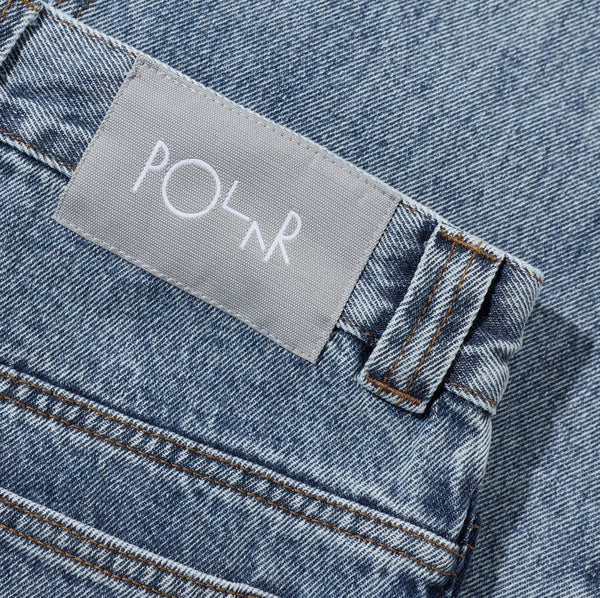 Polar Skate Co 93 Pants (Heavy Washed Blue)
