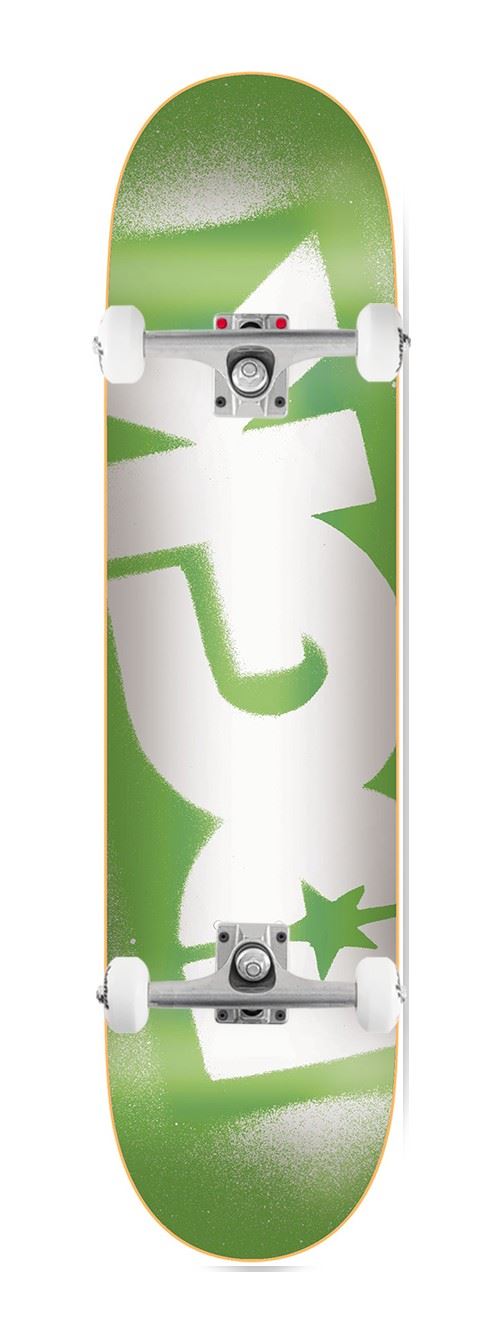DGK O.G. Logo Lime x Venom Custom Complete Skateboard - 8"