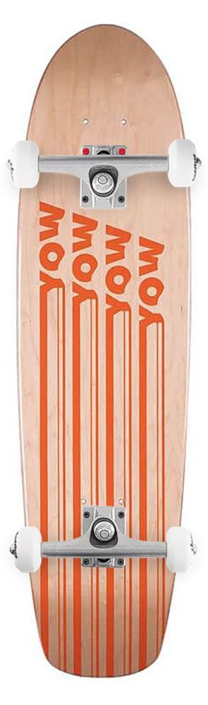 Yow Vermont 28,5x7.6" Yow Surf Cruiser x Venom Custom Complete Skateboard - 7.5" - Skatewarehouse.co.uk