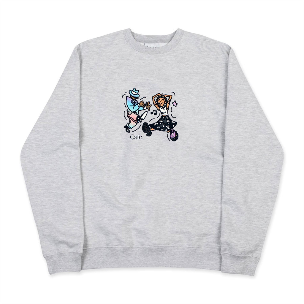 Skateboard Cafe Dancing Crew (Heather Grey) - M