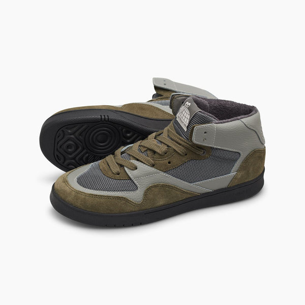 CM002 MID (Olive Grey / Black) Shoes - UK 10.5