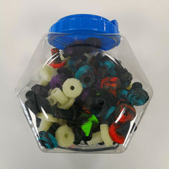 Blunt Tub Nylon Bar Ends 100 ea - Aluminum Scooter Parts