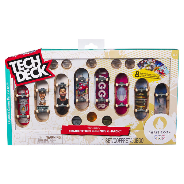 Tech Deck Olympic 8 Pack - Skatewarehouse.co.uk
