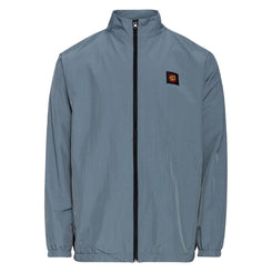 Santa Cruz Jacket Classic Label Shell Jacket - Vintage Blue - Skatewarehouse.co.uk