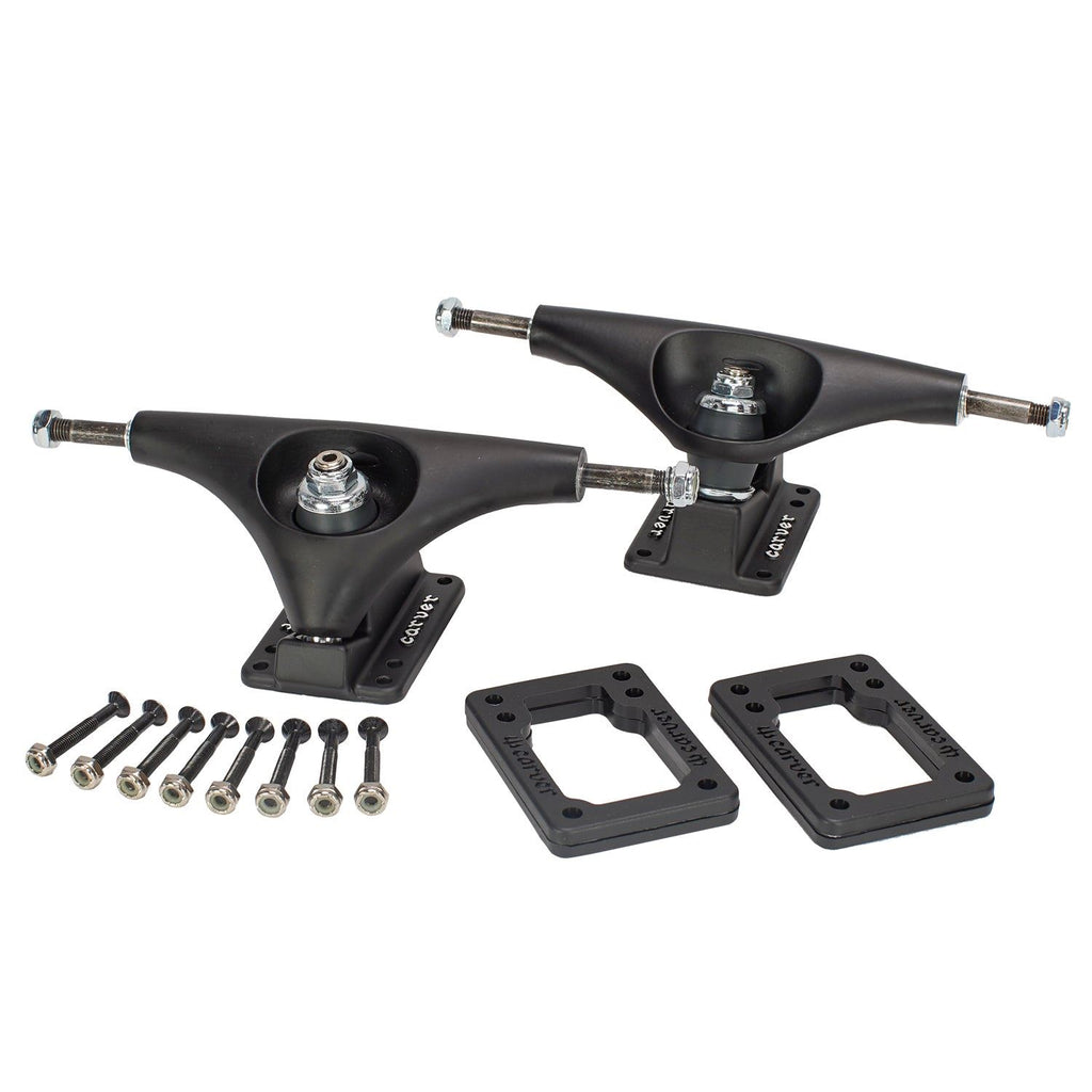 Carver Skateboards 5.75" C5 Truck Set - Coal Satin