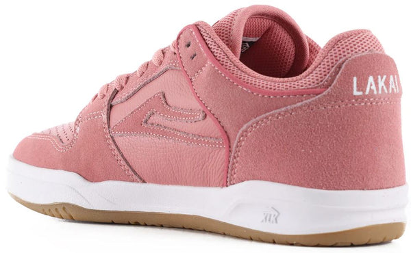 Lakai Telford Low XLK Skate Shoes - Rose - Skatewarehouse.co.uk