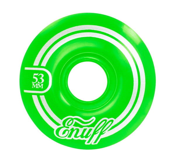 Enuff Refresher II Wheels - Green - Skatewarehouse.co.uk