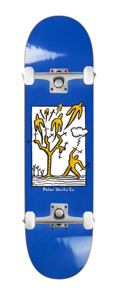 Polar Skate Co Team - Heaven (Blue) x Venom Custom Complete Skateboard - 8.125"