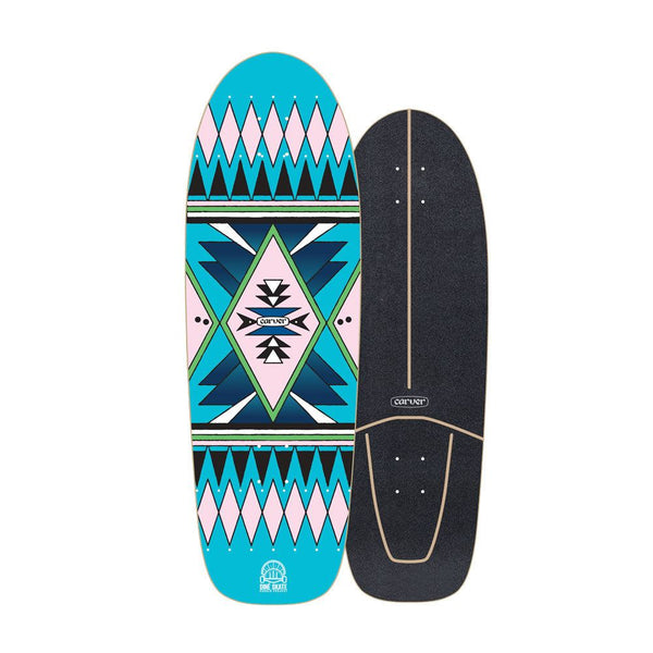 Carver Dine' Skate Garden - Surfskate Cruiser Skateboard Deck - 9.875