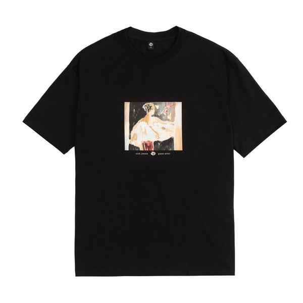 Magenta Nick Jensen Guest Artist Tee Black - Skatewarehouse.co.uk