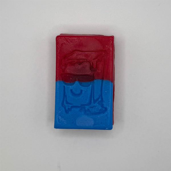 Sketti Butta Skate Wax Matrix Red Blue Accessories - One Size