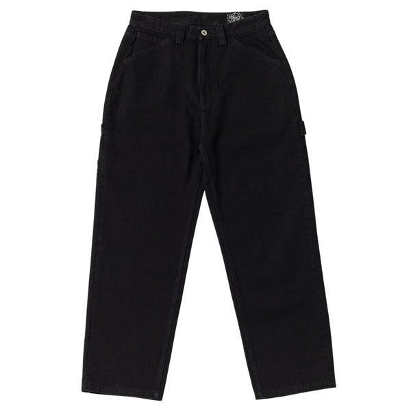 Krooked Koffin Carpenter Pant (Black Denim) - UK 30