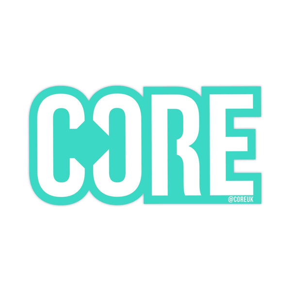 CORE Sticker Classic 8cm - Teal