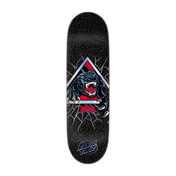 Santa Cruz Shaped Natas Shattered Panther Skateboard Deck - 9.0