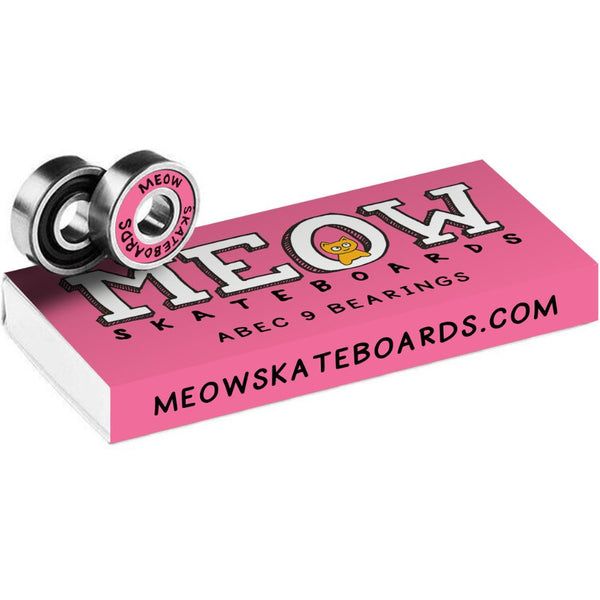 Meow Abec 9 Skateboard Bearings