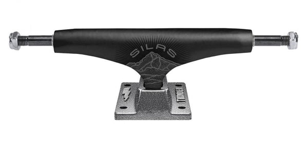 Thunder 149 Skateboard Trucks Silas Rise Pro Edition Black / Silver - 149 - Skatewarehouse.co.uk