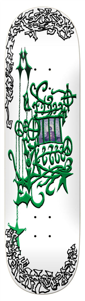 There Marie De Courey Magic Lies In The Healing (White) Skateboard Deck - 8.25"
