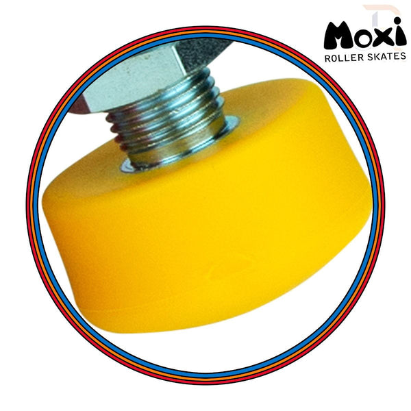 Moxi Toe Stop - Rainbow Rider - Yellow (Pair)